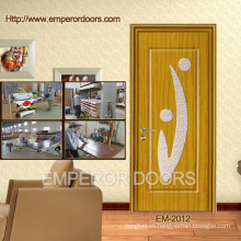 Buena calidad del PVC, puerta Exterior, puerta de madera Interior